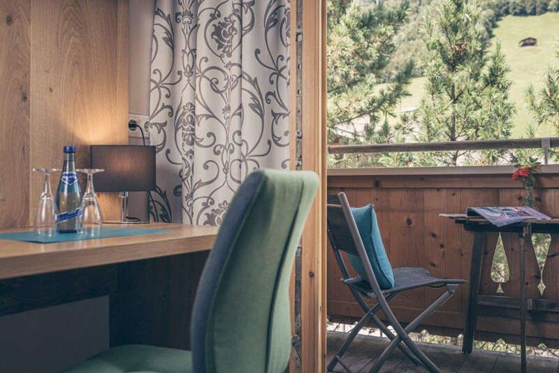 Balkon im Gästehaus die geislerin