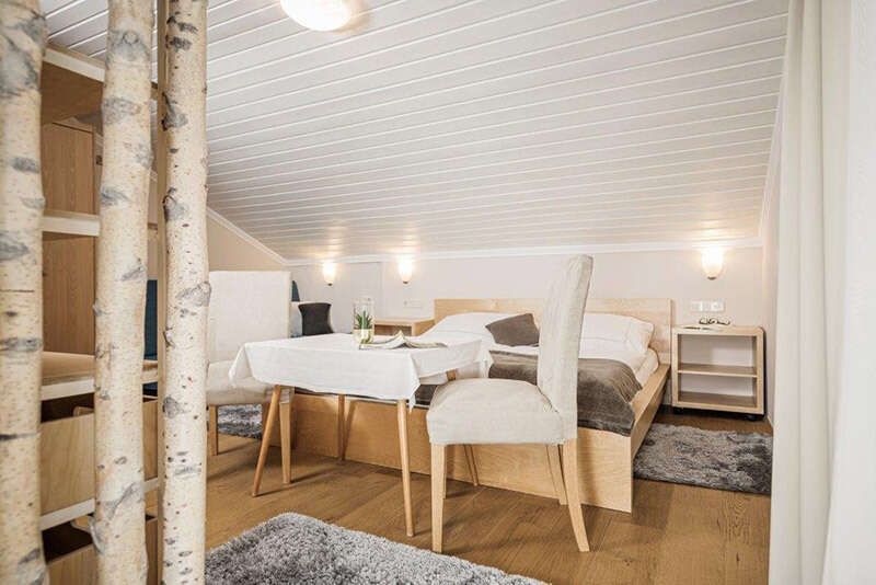 Doppelzimmer im Gästehaus die geislerin im Zillertal