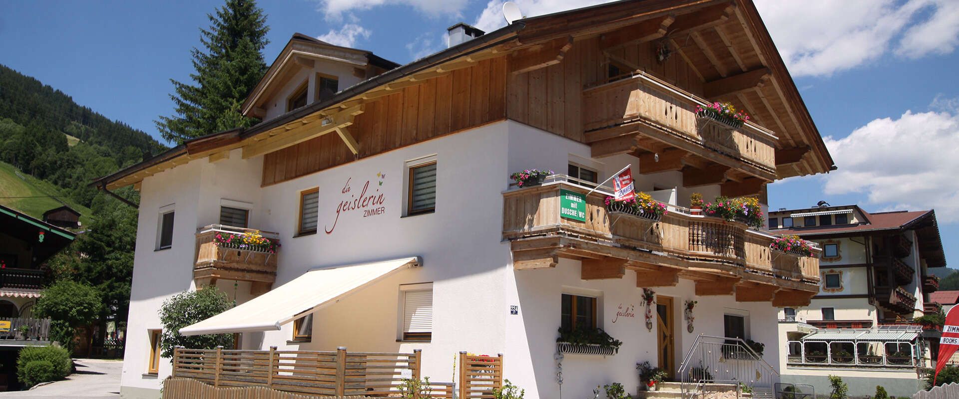 Gästehaus Die Geislerin in Gerlos in Tirol